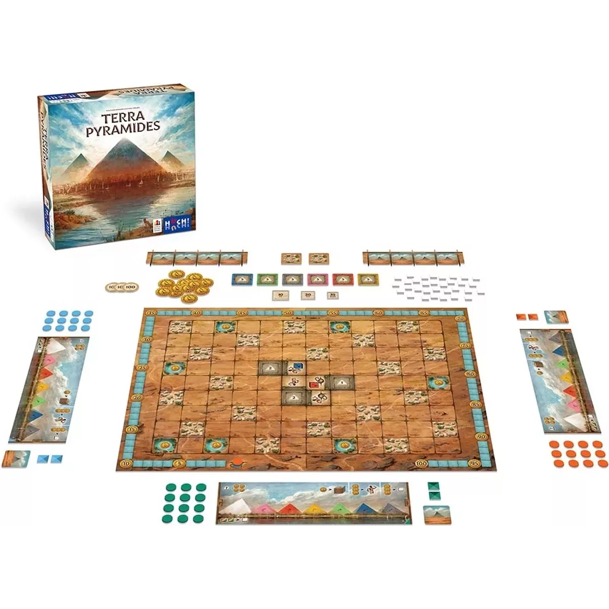 terra pyramides matériel