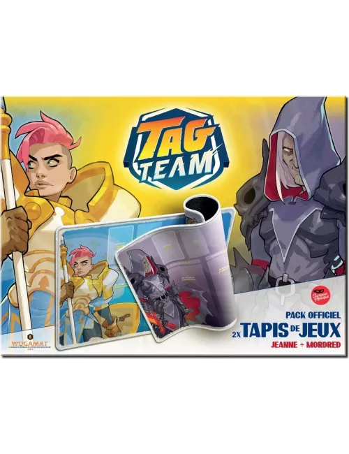 Tag Team - Tapis de jeu Jeanne et Mordred boite