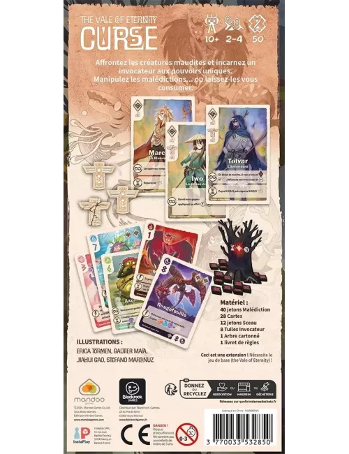 The Vale of Eternity : Curse - Extension dos de boite
