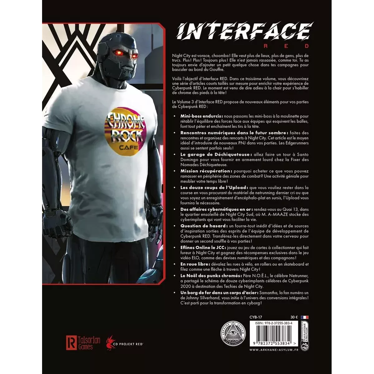 Cyberpunk Red : Interface Red Volume 3