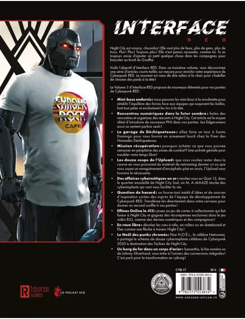 Cyberpunk Red : Interface Red Volume 3