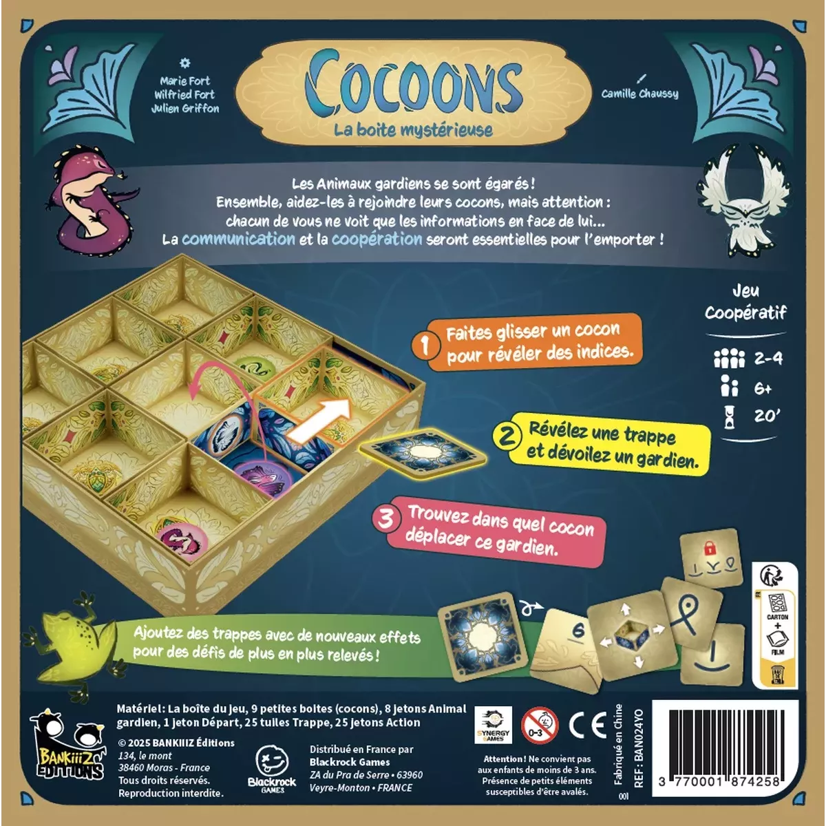Cocoons dos boîte