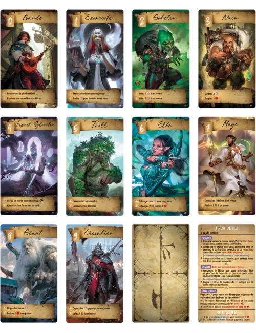 Heroes Love to Lie cartes 2