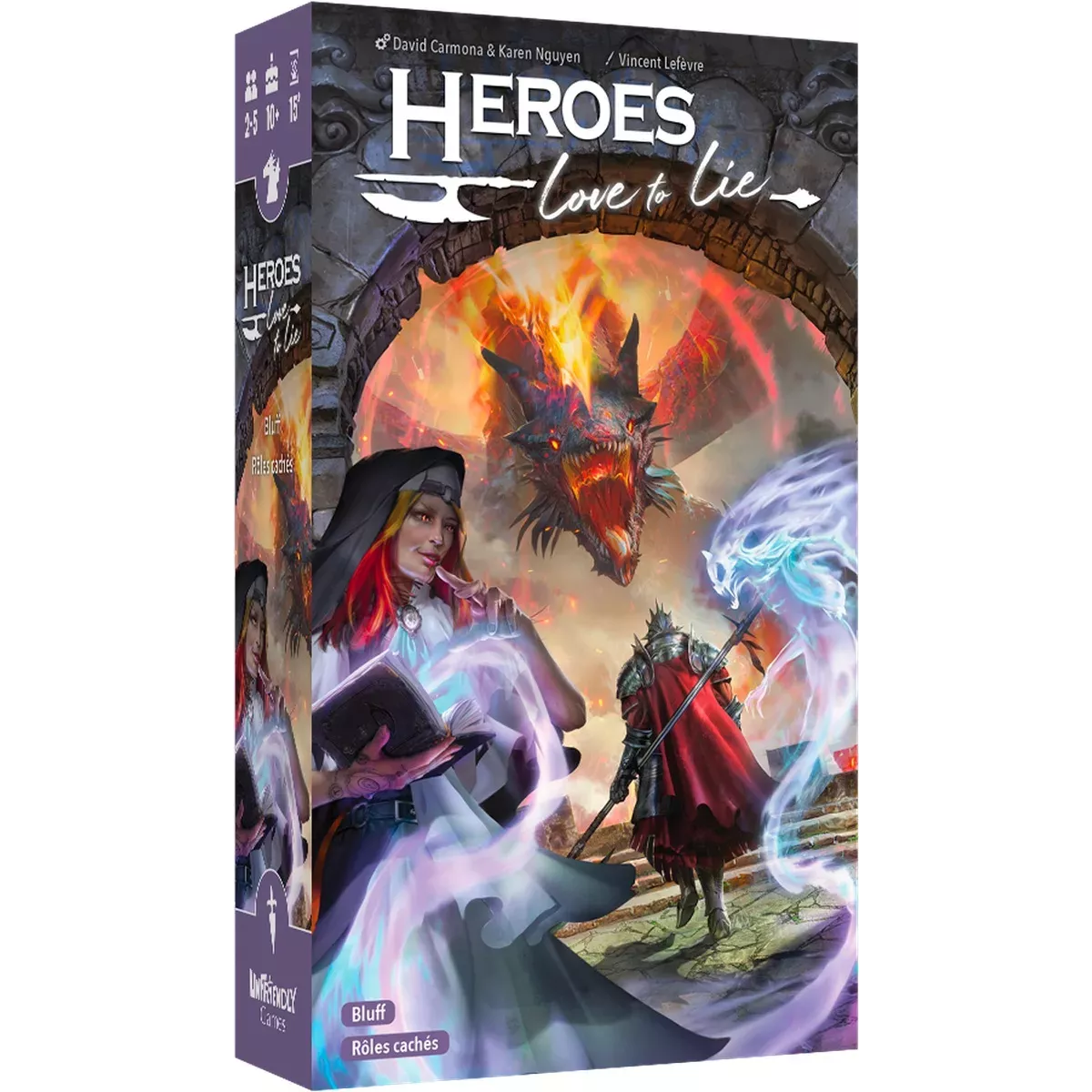 Heroes Love to Lie boîte