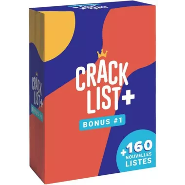 Crack List : Bonus 1 boîte