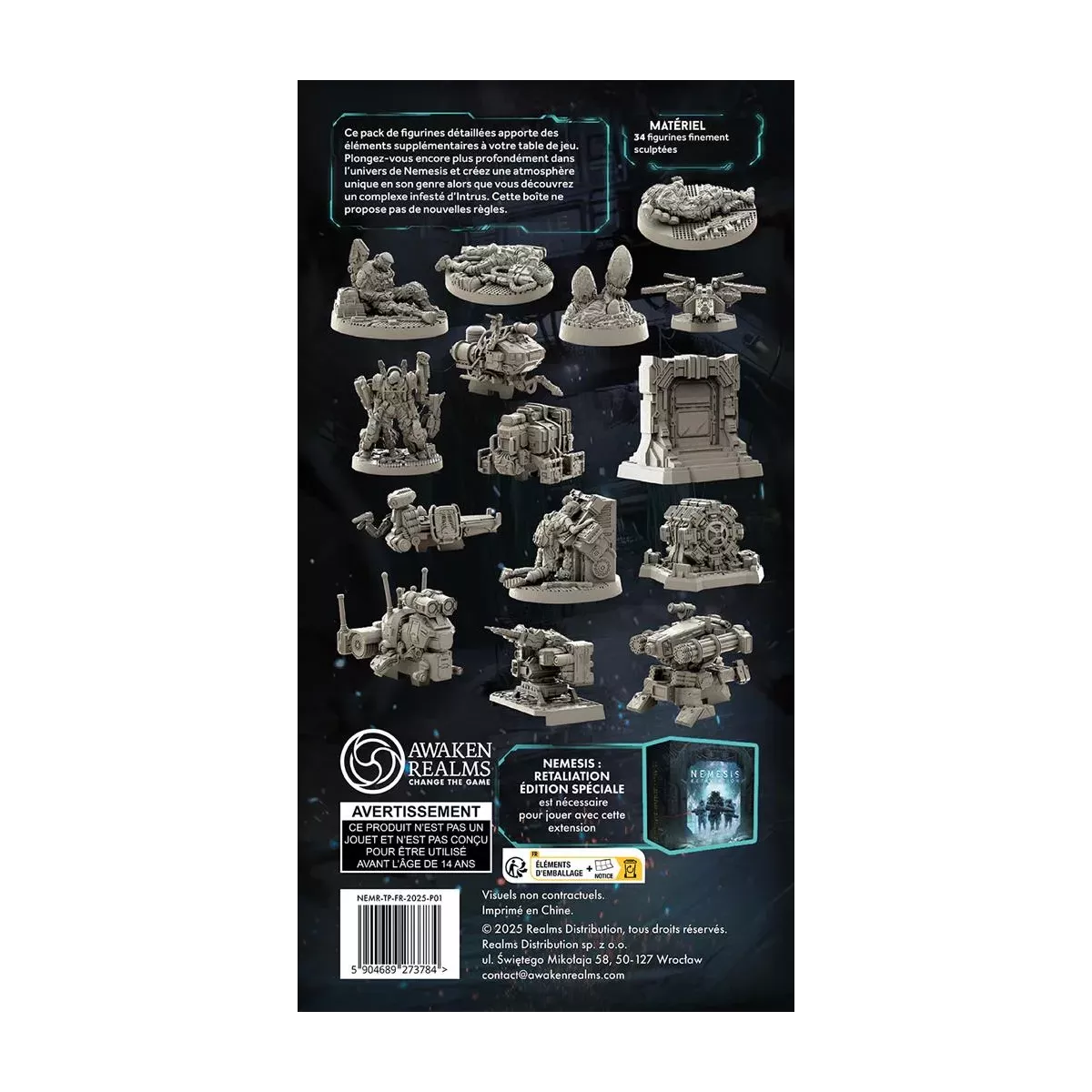 Nemesis : Retaliation - Terrain Pack - Extension