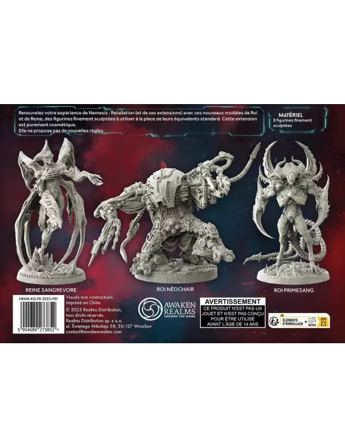 Nemesis : Retaliation - Nouveaux Modèles Roi & Reine - Extension