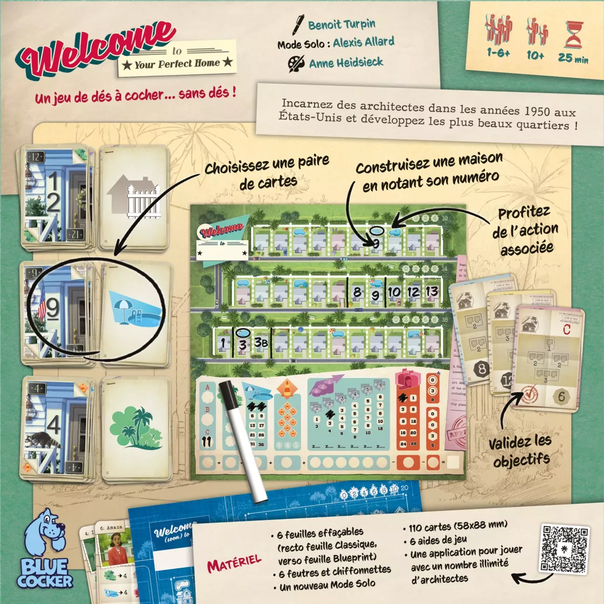 Welcome - Nouvelle version dos boîte