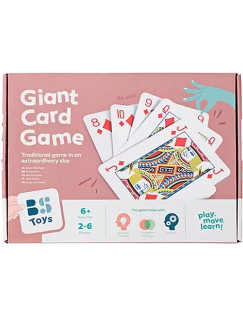 Jeu de Cartes Géant - BS Toys