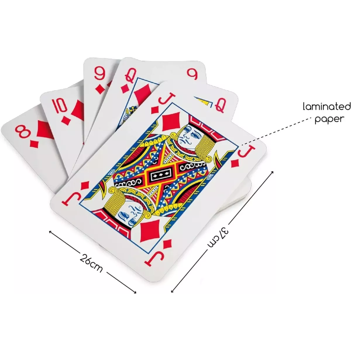 Jeu de Cartes Géant - BS Toys