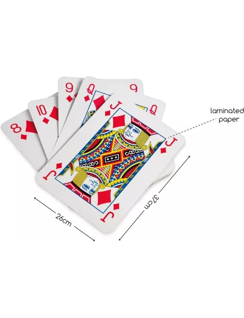 Jeu de Cartes Géant - BS Toys