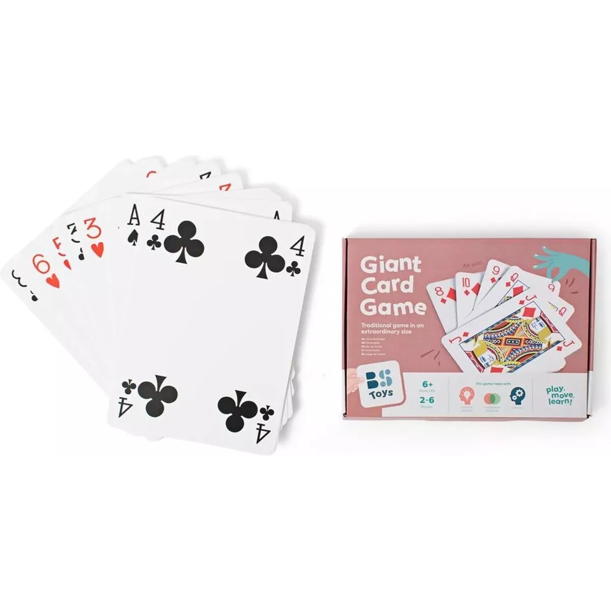 Jeu de Cartes Géant - BS Toys