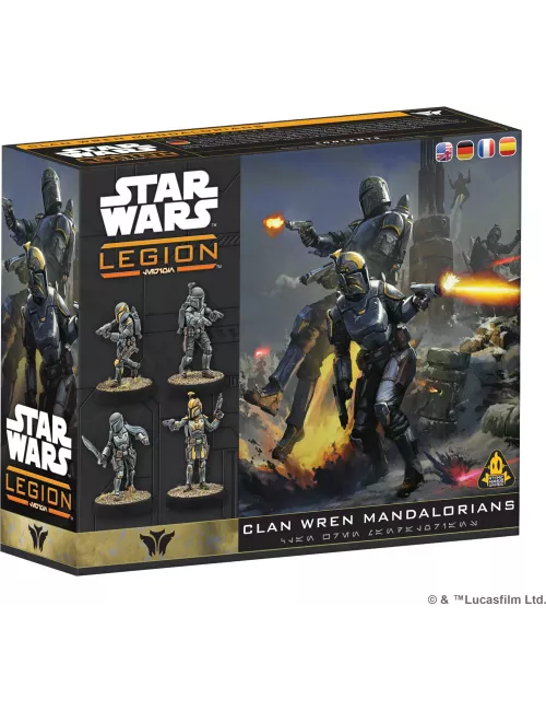 Star Wars : Légion - Clan Wren Mandalorians - Extension d'Unité