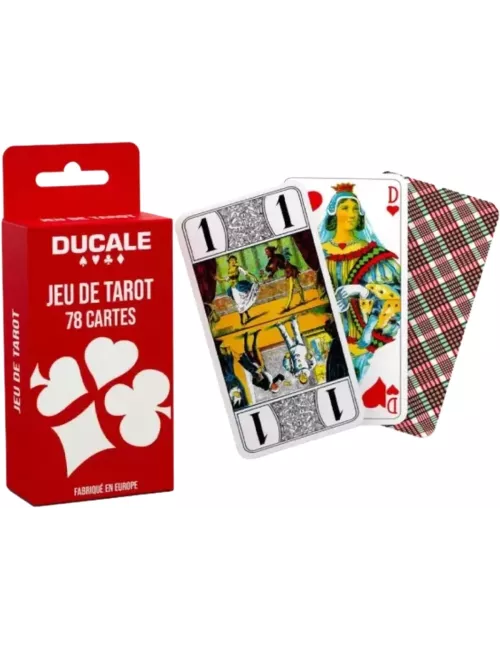 Jeu de 78 cartes Ducale - Tarot Basic Ecopack - Jeu classique - Ludum.fr