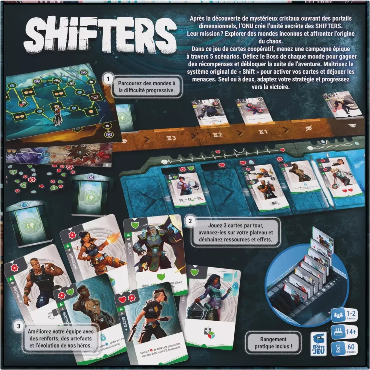 Shifters - Jeu de société - La Boîte de Jeu - Ludum.fr