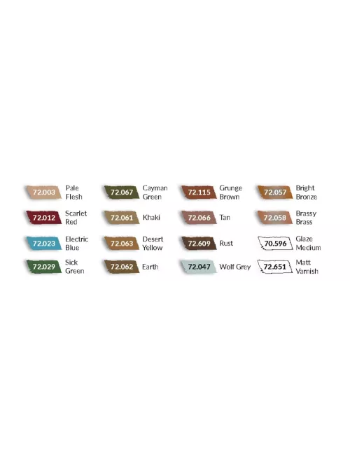 Game Color Set 16 Specialist - Peinture