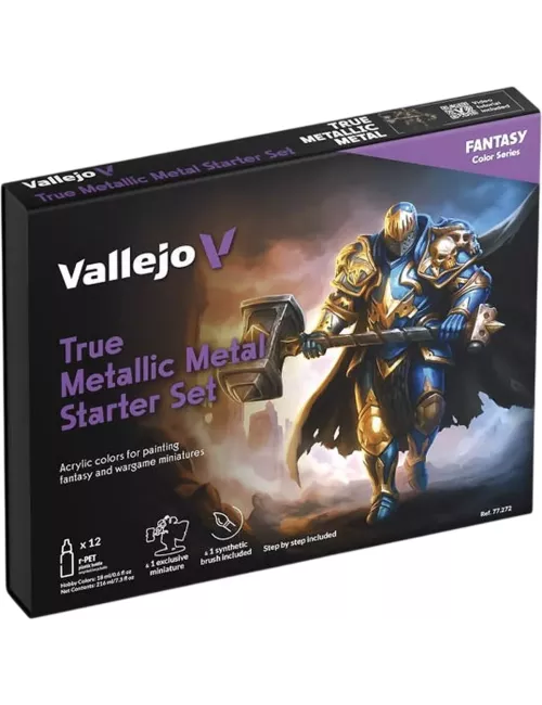 True Metallic Metal : Starter Set - Peinture