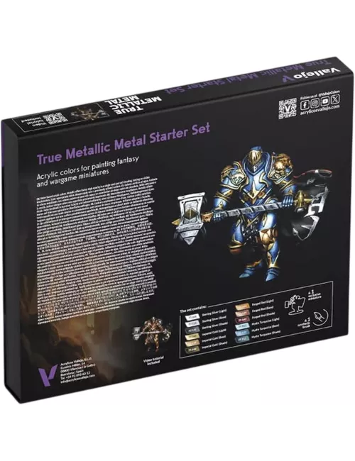 True Metallic Metal : Starter Set - Peinture
