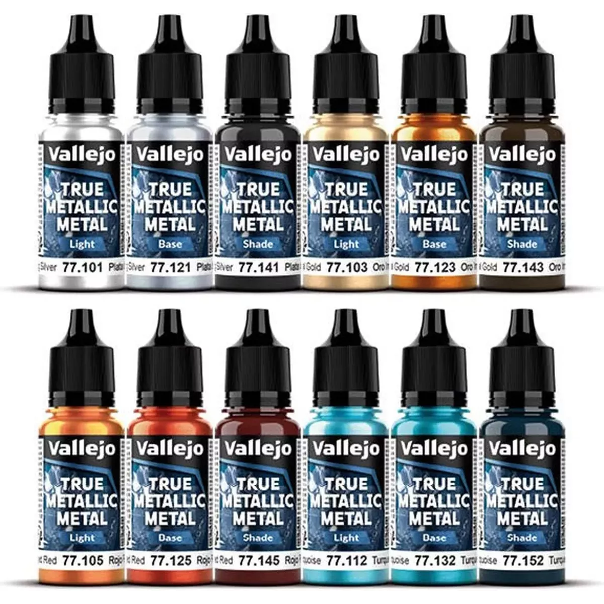 True Metallic Metal : Starter Set - Peinture