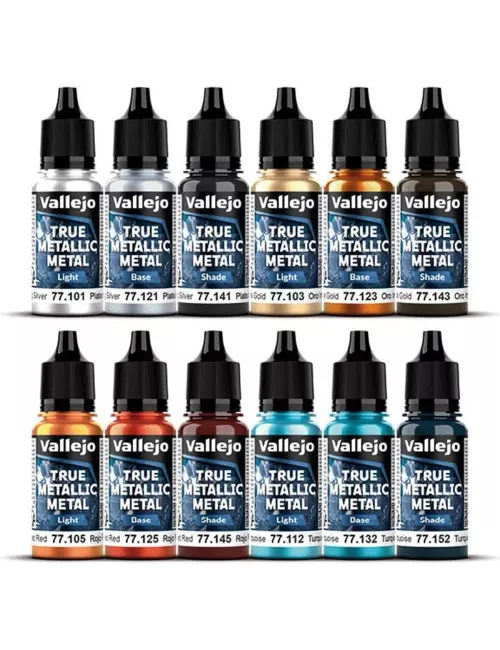 True Metallic Metal : Starter Set - Peinture