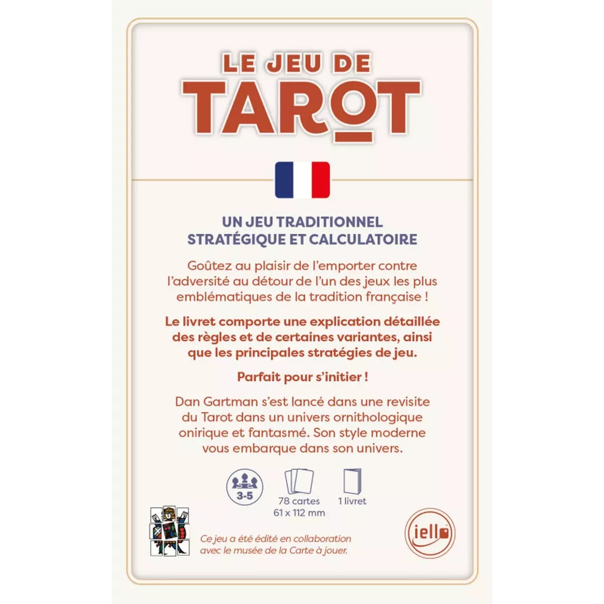 Tarot : Dan Gartman - Cartes Traditionnelles Iello