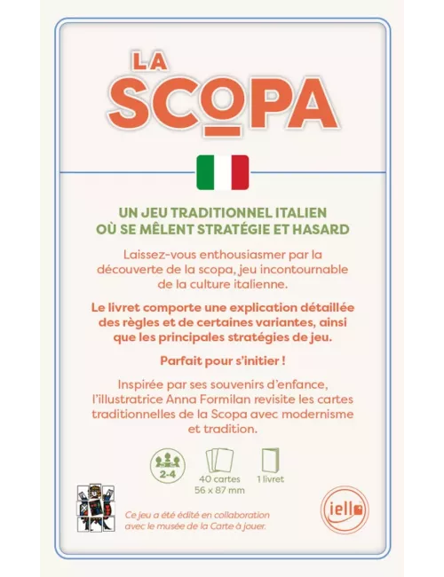 Scopa : Anna Formilan - Cartes Traditionnelles Iello