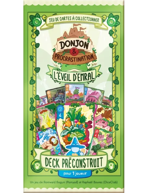 Donjon & Procrastination : S3 L’Eveil d’Emral : Deck Préconstruit - 1 joueur 