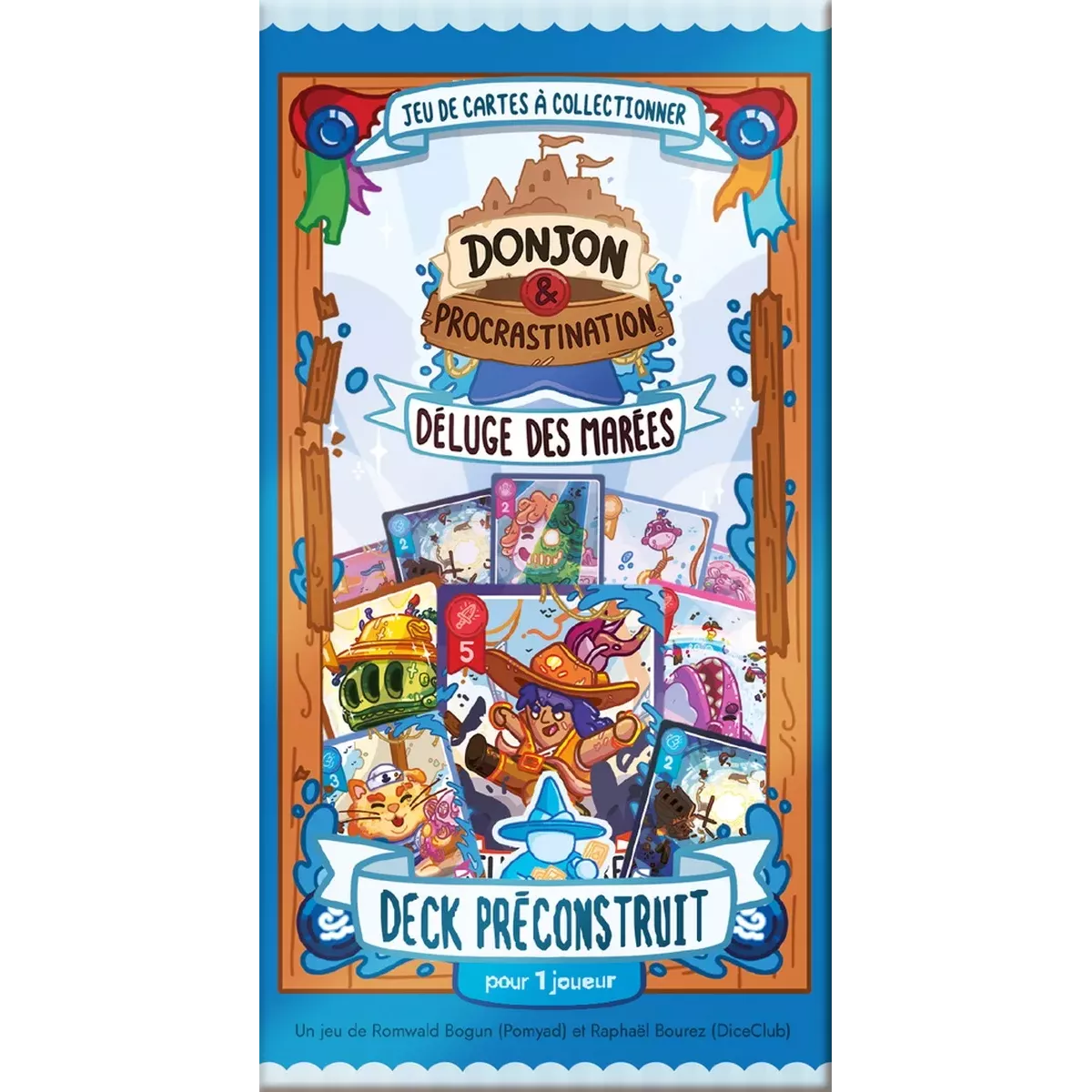 Donjon & Procrastination : S4 Déluge Des Marées : Deck Préconstruit - 1 joueur 