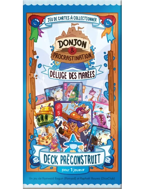 Donjon & Procrastination : S4 Déluge Des Marées : Deck Préconstruit - 1 joueur 