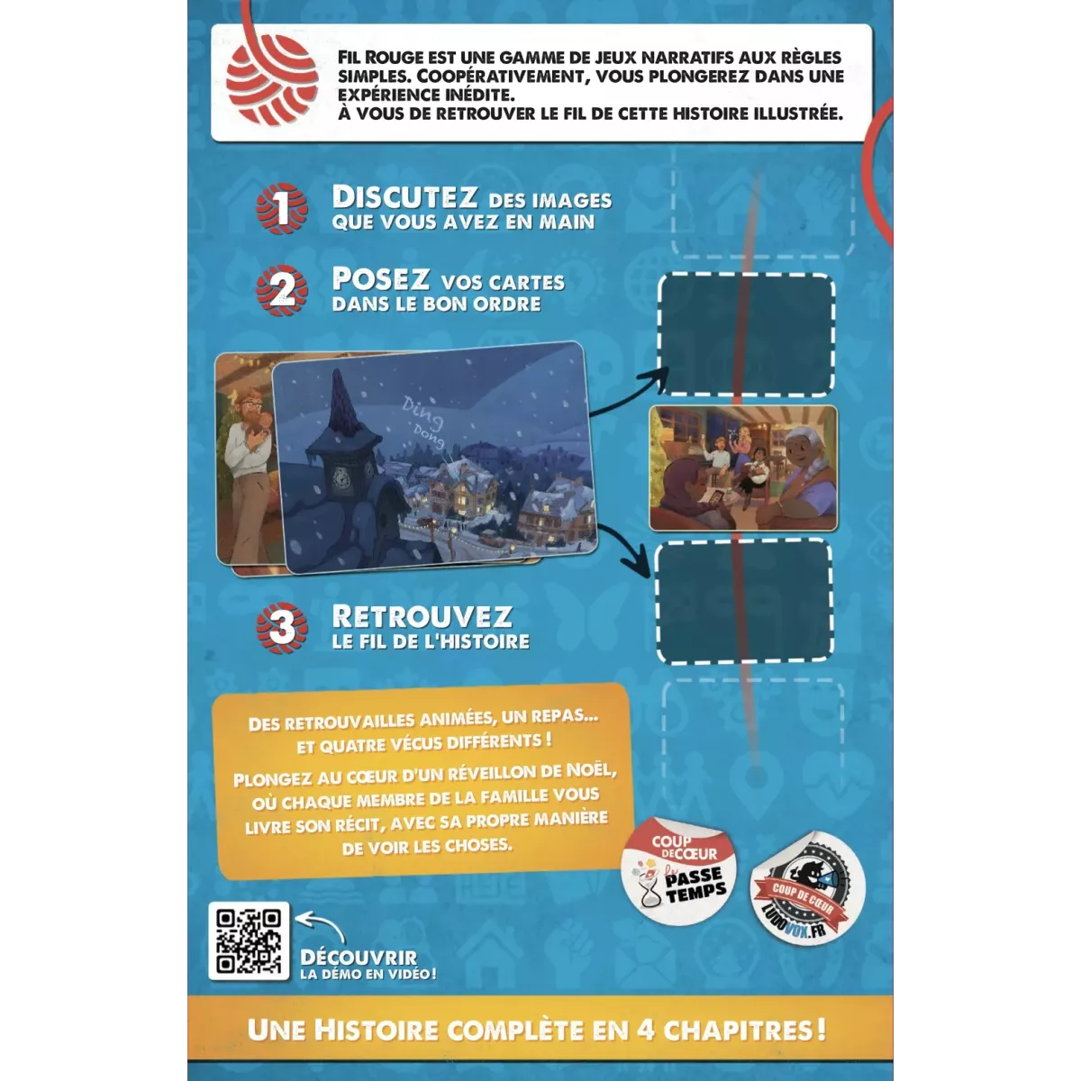 Fil Rouge : Dans leurs Regards dos boîte