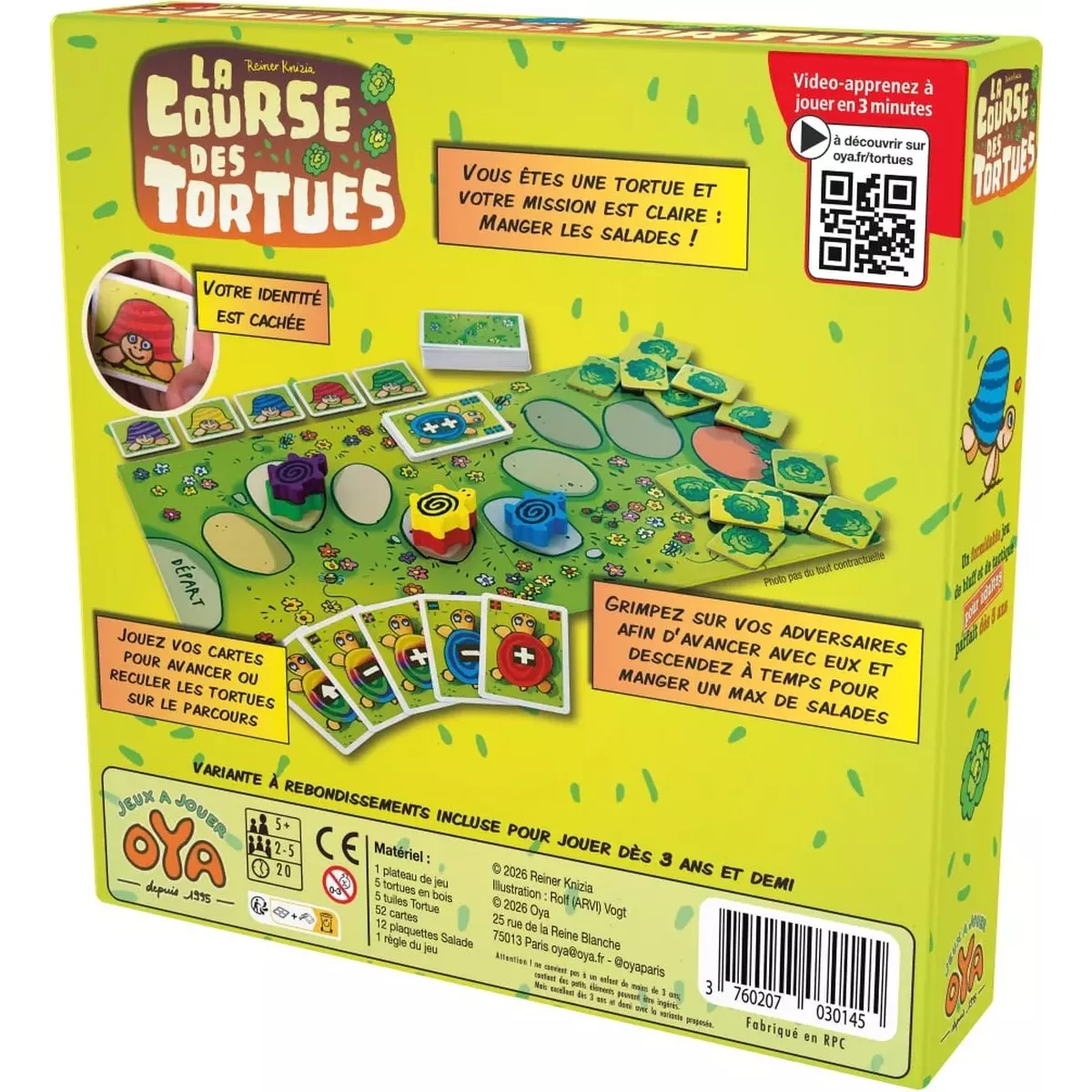 La Course des Tortues - Jeux de société - Ludum.fr
