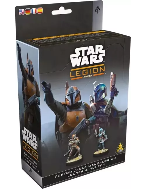 Star Wars : Légion - Customizable Mandalorian Leader & Hunter - Extension Commandant / Agent