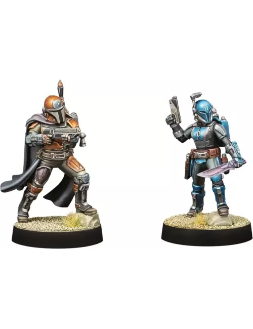 Star Wars : Légion - Customizable Mandalorian Leader & Hunter - Extension Commandant / Agent