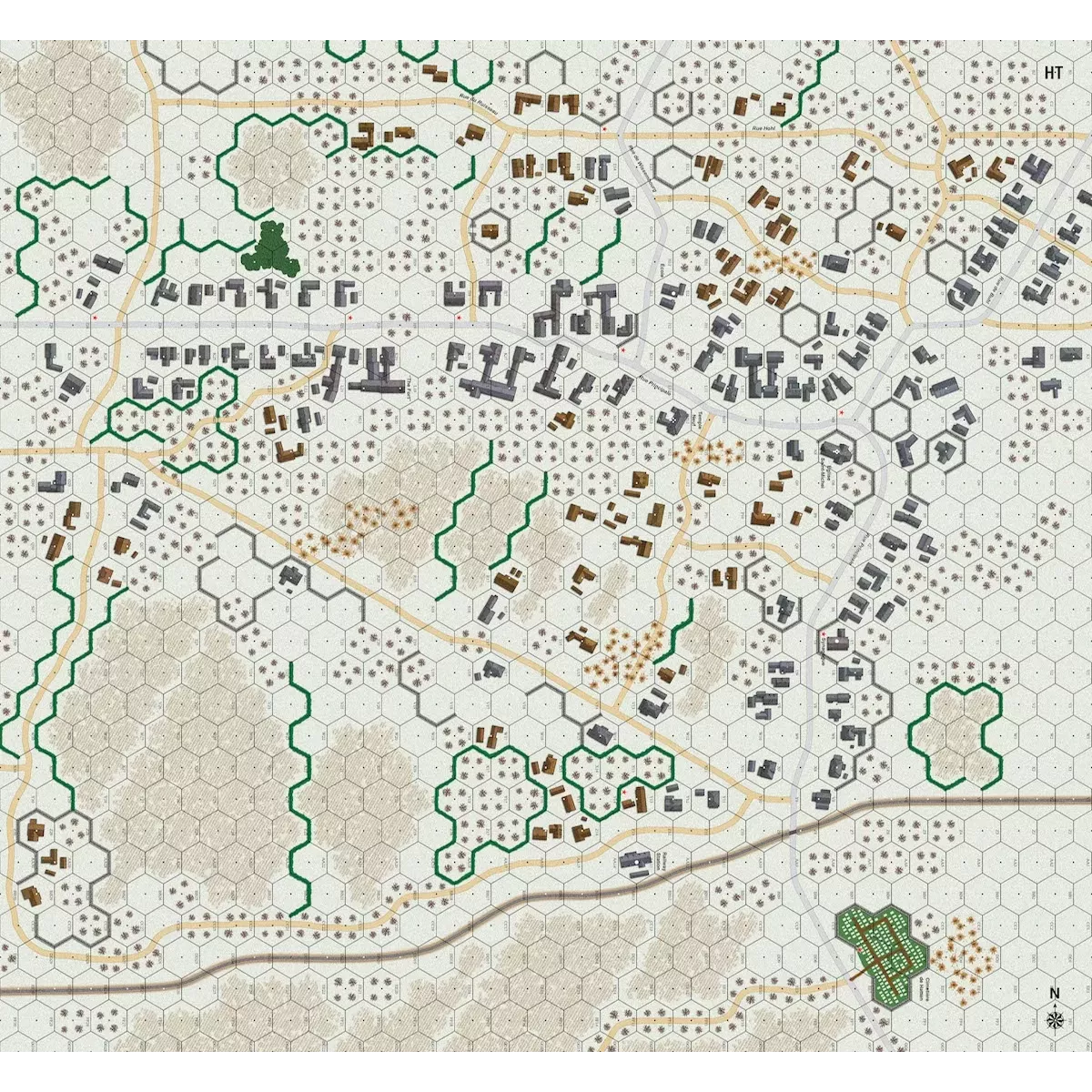 Advanced Squad Leader - Starter Kit - Historical Module : Hatten in Flames - Version Anglaise