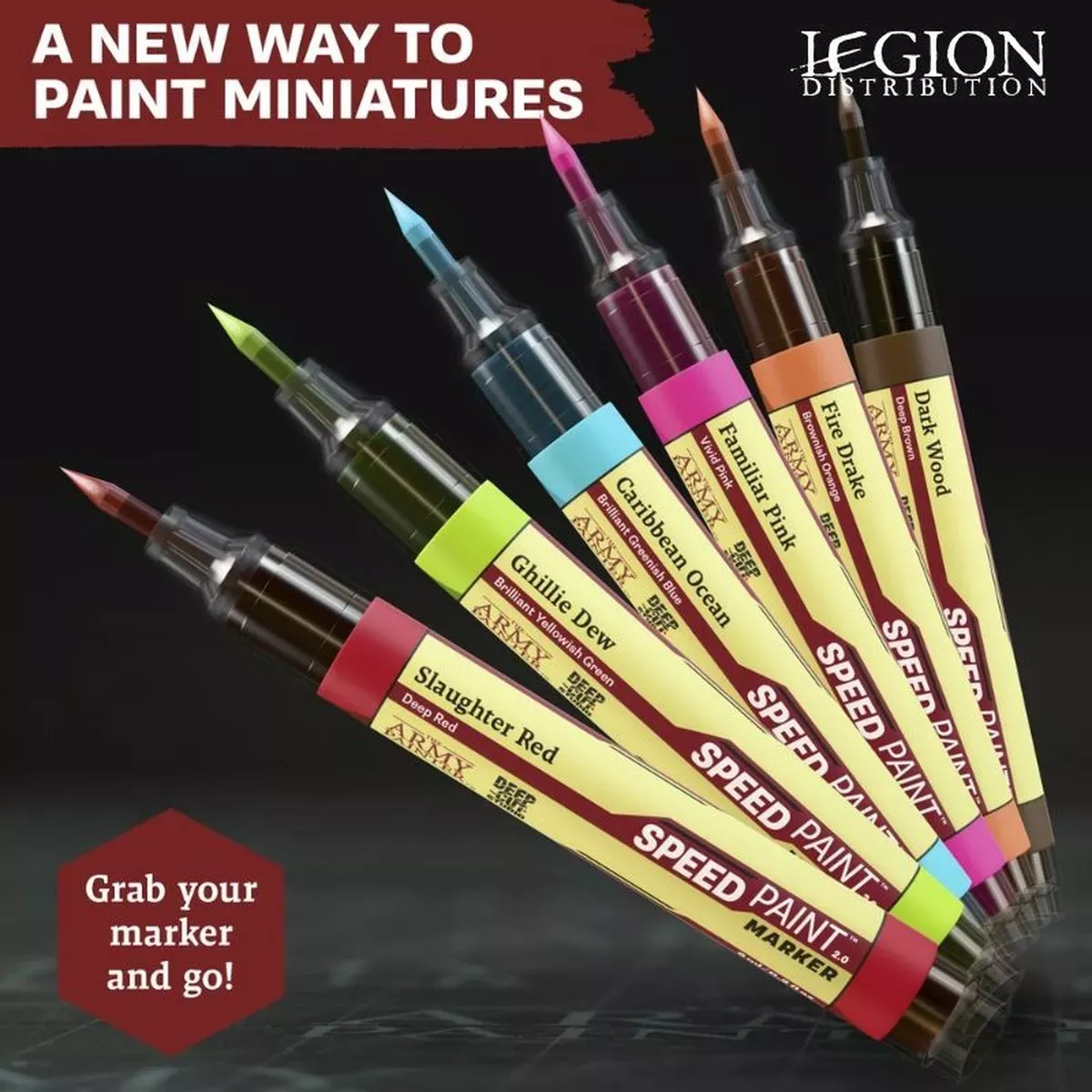 Speedpaint Markers : Most Wanted Set - Peinture