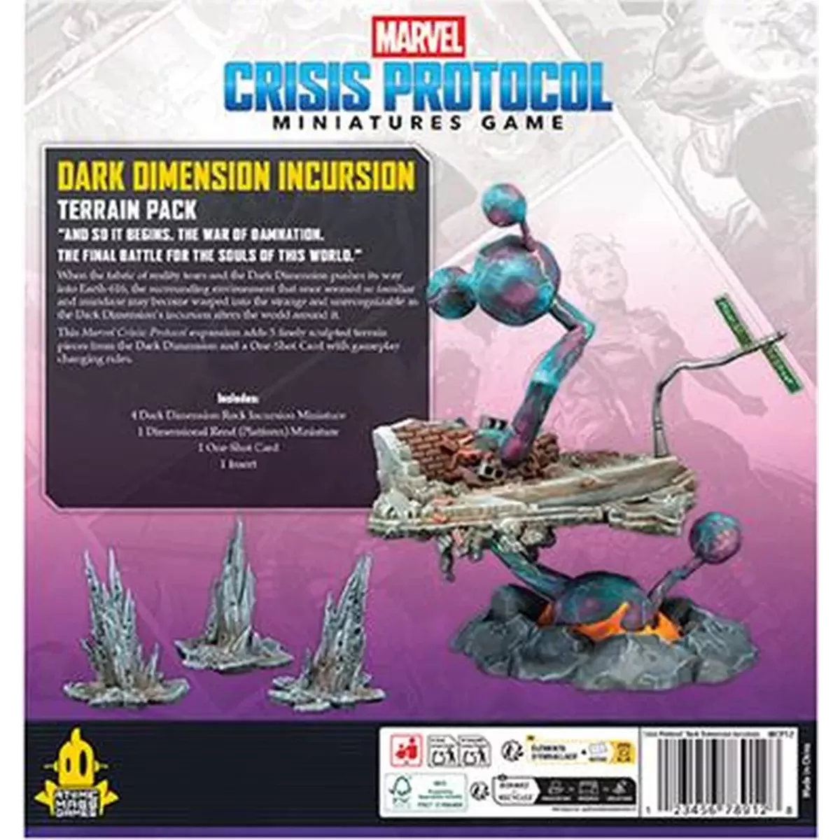 Marvel Crisis Protocol : Dark Dimension - Terrain Pack