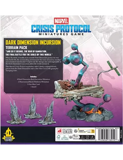 Marvel Crisis Protocol : Dark Dimension - Terrain Pack