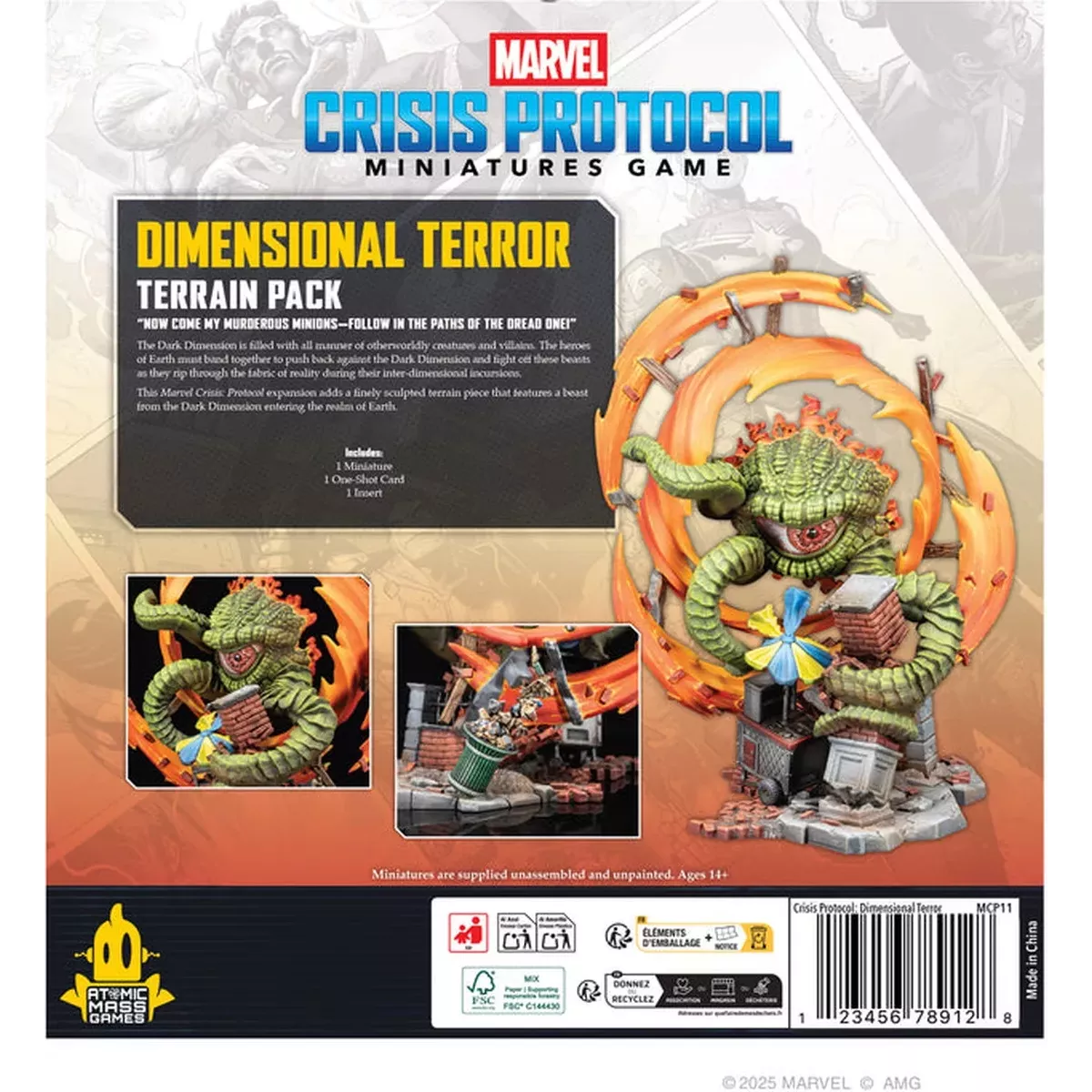 Marvel Crisis Protocol : Dimensional Terror - Terrain Pack