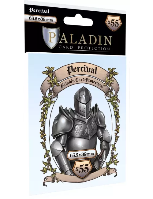 Paladin Sleeves Premium x 55 - Plusieurs Tailles Disponibles - Accessoires Jeux de société - Ludum.fr