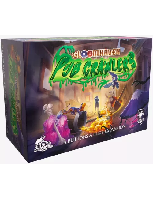 Gloomhaven Buttons & Bugs : Pub Crawlers - Extension - Version Anglaise