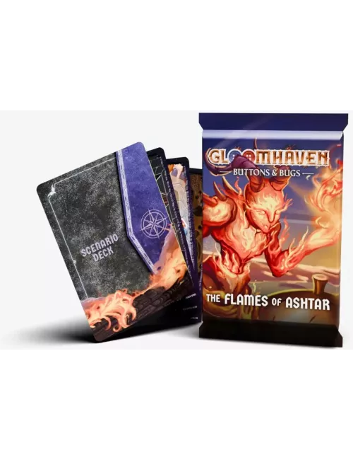 Gloomhaven Buttons & Bugs : The Flames of Ashtar - Extension - Version Anglaise