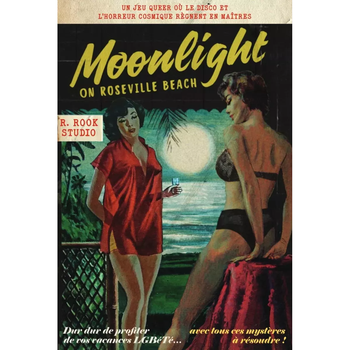 Moonlight on Roseville Beach 