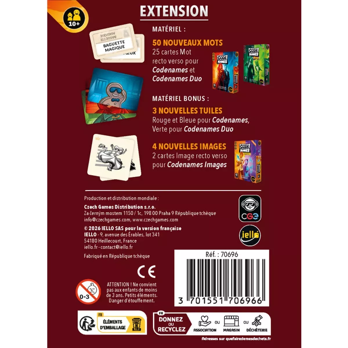 Codenames : Contes de Fée - Extension - Ludum.fr