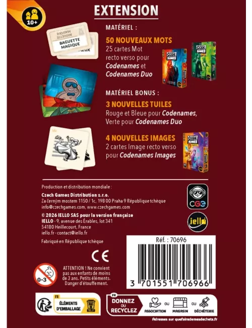 Codenames : Contes de Fée - Extension - Ludum.fr