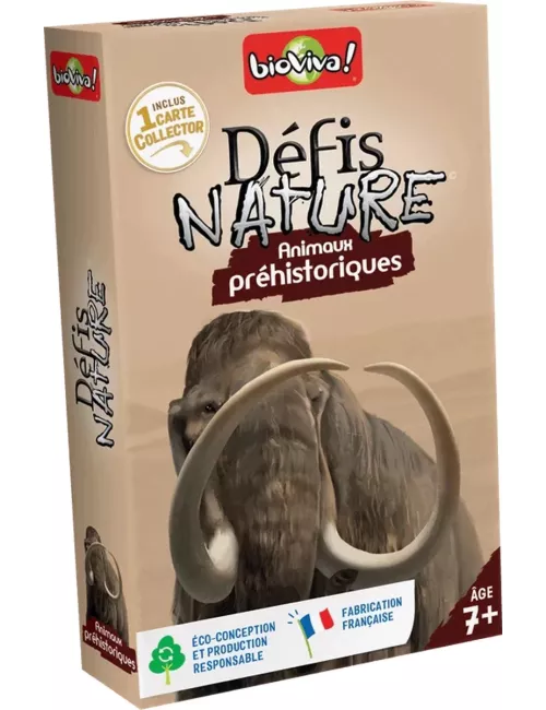 Défis Nature - Animaux : Animaux préhistoriques 