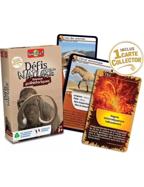 Défis Nature - Animaux : Animaux préhistoriques 