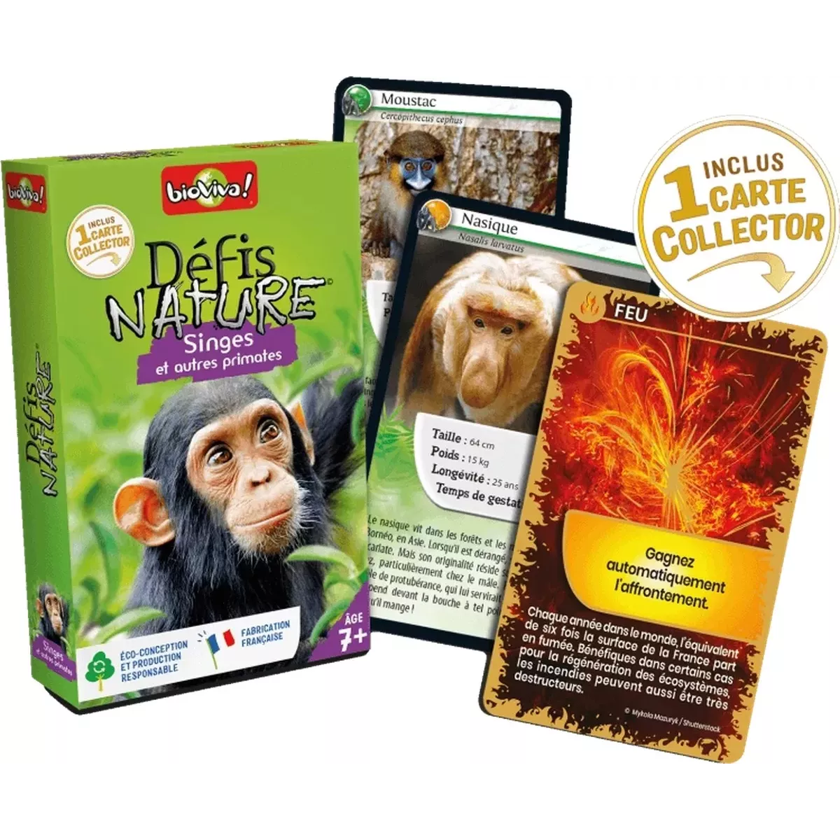 Défis Nature - Animaux : Singes et autres Primates