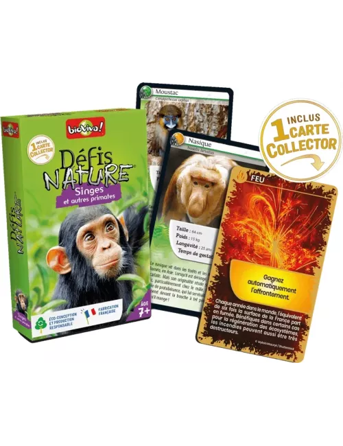 Défis Nature - Animaux : Singes et autres Primates