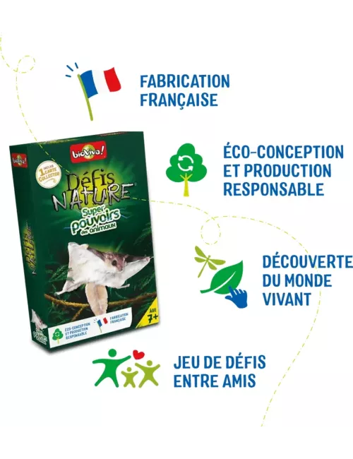 Défis Nature - Animaux : Super pouvoirs des Animaux