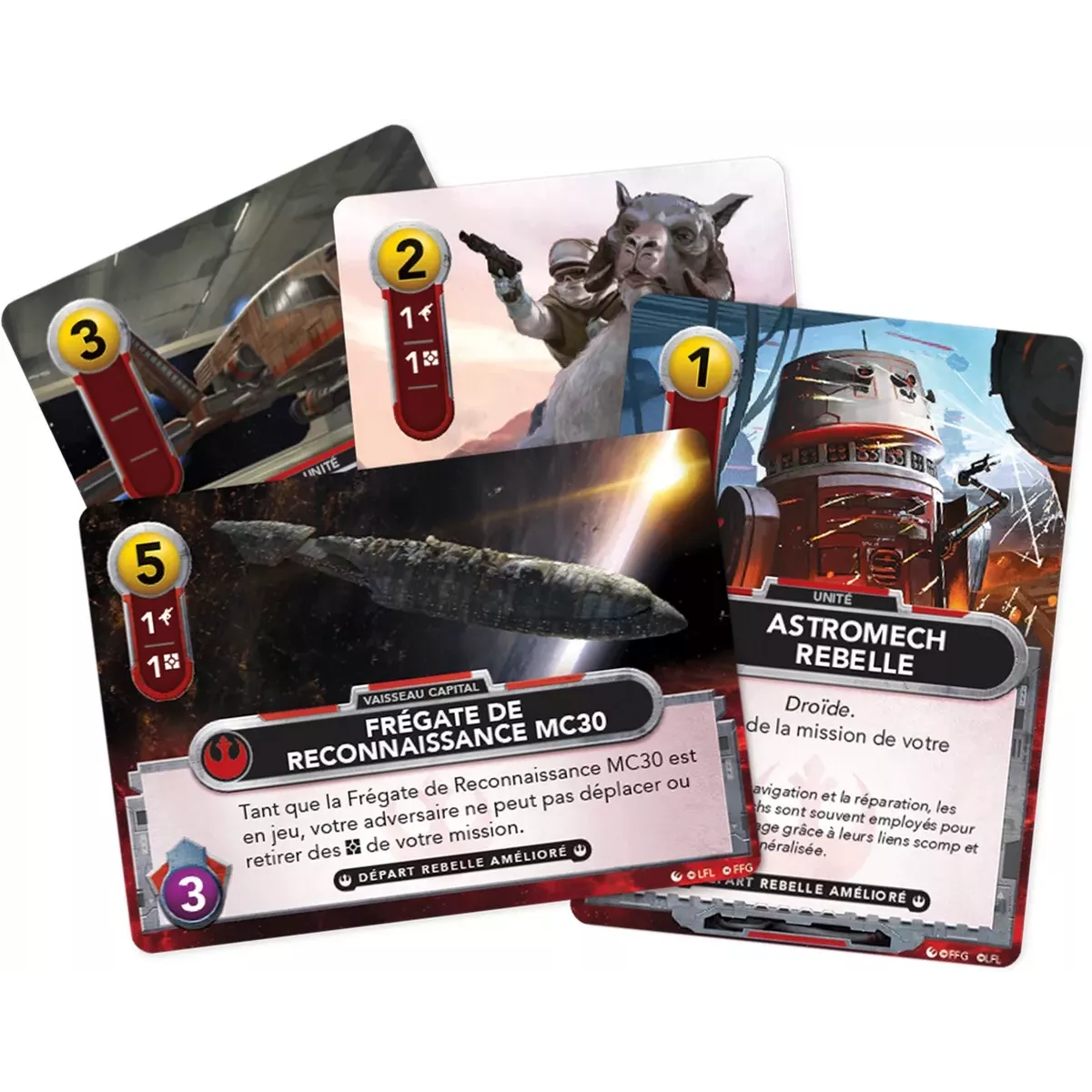 Star Wars - The Deck Building Game : Rebelle & Empire - Renforts - Extension 